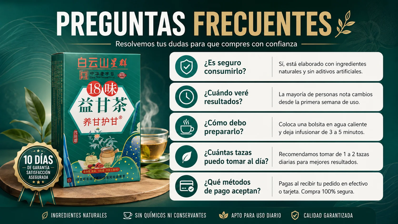 Preguntas frecuentes sobre el té: seguridad, resultados, preparación y cuántas tazas al día