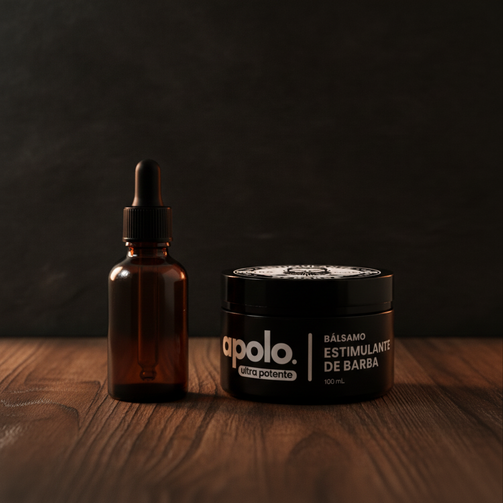 El tarro de 100 mL junto a un frasco de aceite de 30 mL