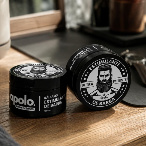 Bálsamo estimulante de barba Apolo Ultra Potente, 100 mL