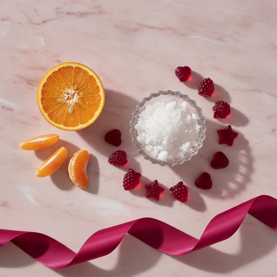 Vitamina C, B12 y magnesio