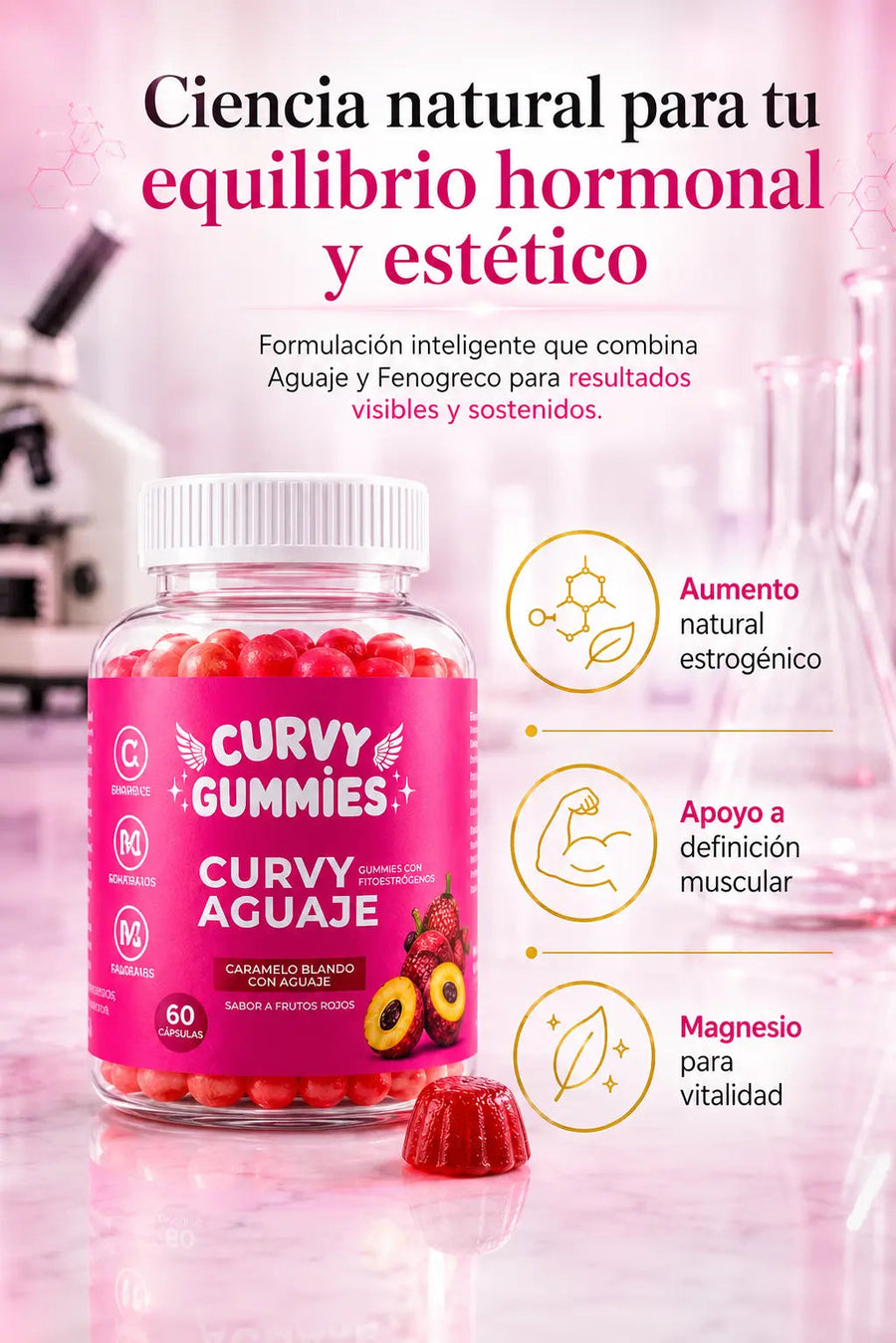 Aguaje y fenogreco: equilibrio hormonal y estetico