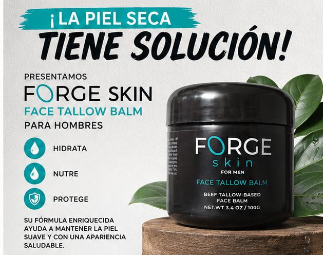 La piel seca tiene solución: Forge Skin Face Tallow Balm