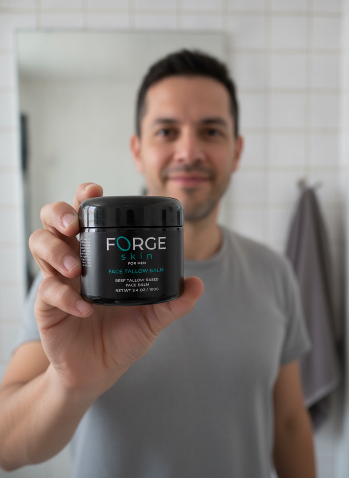 Foto de cliente: el frasco de Forge Skin en la mano