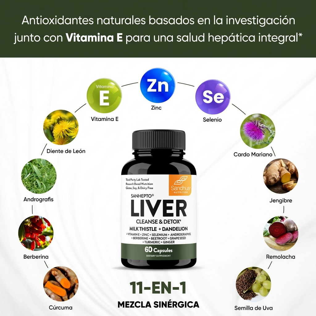 Los once ingredientes de la mezcla sinérgica 11 en 1