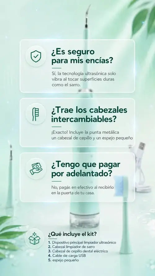 Preguntas frecuentes sobre el removedor dental