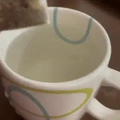 La taza servida, foto de un cliente