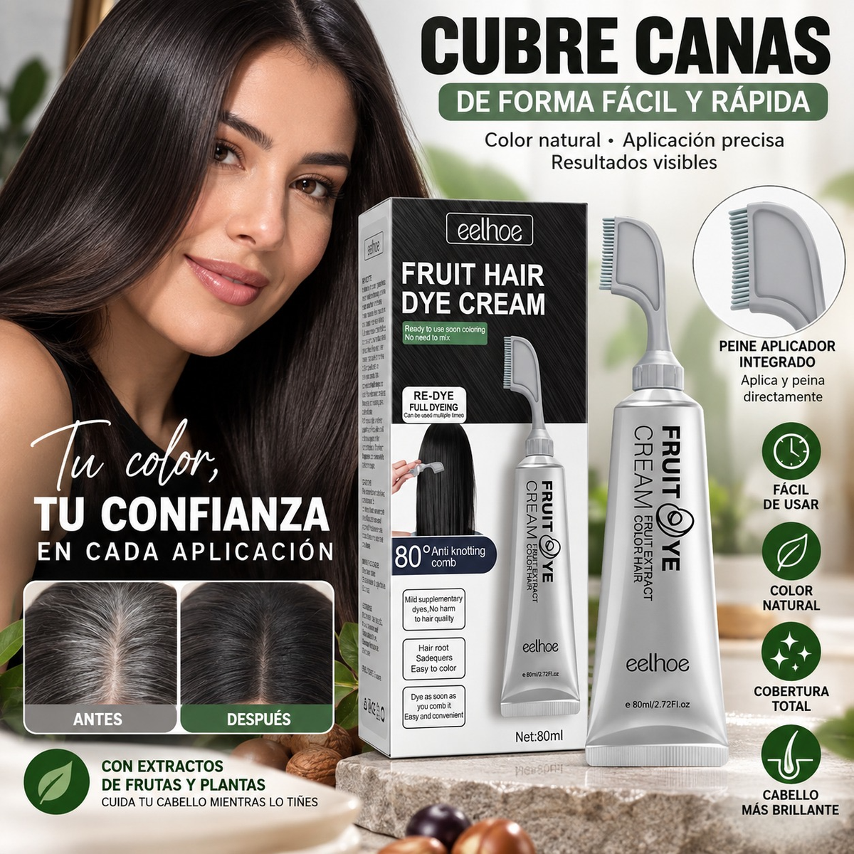 Cubre canas de forma fácil y rápida